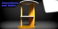 Amorpheous end table