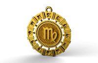 Virgo pendant