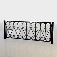 Iron Fence 019