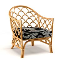 The Family Love Tree Panama Arm Chair Natural