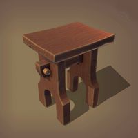 Gothic Stool