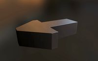 LowPoly Gizmo - Pointing Arrow