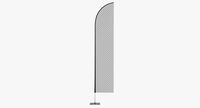 Promo Flag Feather Straight 500cm