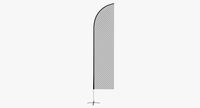 Promo Flag Feather Straight 400cm
