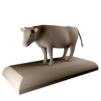 Ornament Cow