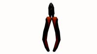 pliers Low poly
