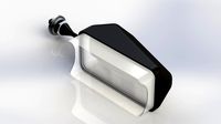 Low Drag Racetech Wing Mirror