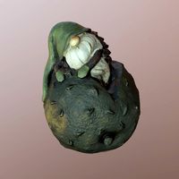 Flower Gnome Statue