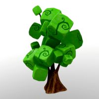 lowpoly tree