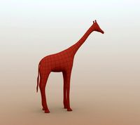 Giraffe base mesh