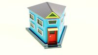 Blend collored house9