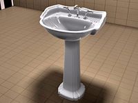 St Thomas Creations Sink and Brasstech Faucet Set Vol 2