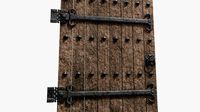 Medieval Noble's Reinforced Door (8k)