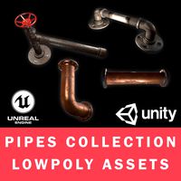 Lowpoly Pipes Collection