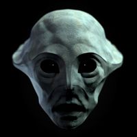 Alien Head Textured