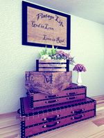 Vintage Luggage Decor 1