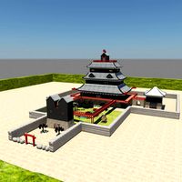 Japanese Castle Realistic