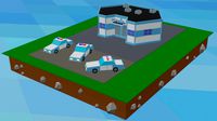 Low Poly  Police Station