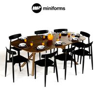 Table Miniforms OTTO and Chair Miniforms Claretta