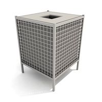Tile Trash Receptacle