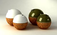 Cork Bubble Vase by Studio A