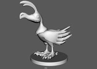 Flamingo Character Stylized