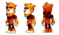 Stylized Monkey Character