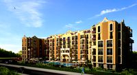 Building with pool