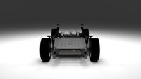 Tesla Model S Chassis 3D Model