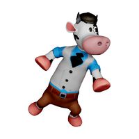 Funny Cow Cartoon