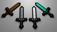 Accurate Minecraft Swords