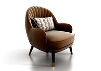 Brown armchair