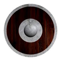 Medieval round shield