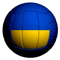 Volleyball ball Ukraine