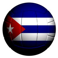 Volleyball ball Cuba