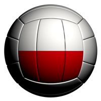 Volleyball ball Poland