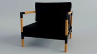 Barra Teak Lounge Chair