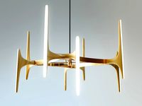 Chandelier Ash and Onyx
