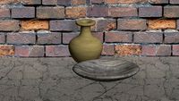 High Res Pot 3D Model