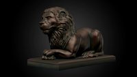 Lion statue
