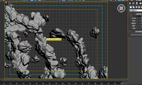 mountain 3D model
