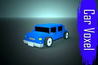 Car Voxel low-poly