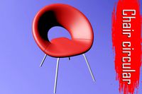 Circular Chair 3D model