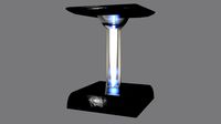 Lamp dark black