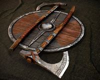 Axe and shield