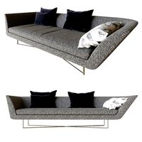 Sofa LITTLE WING By ERBA ITALIA Grey