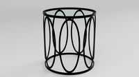 Circular End Table