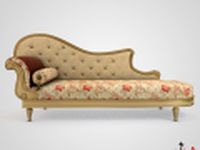 Couch Josephine 3D Model