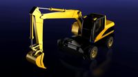 excavator mining