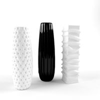 A set of ceramic vases